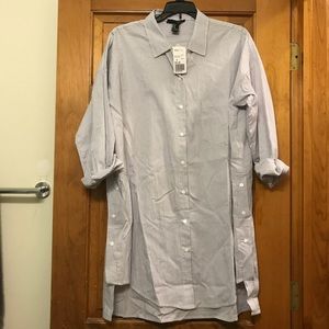 Forever 21 Button Down Shirt Dress
